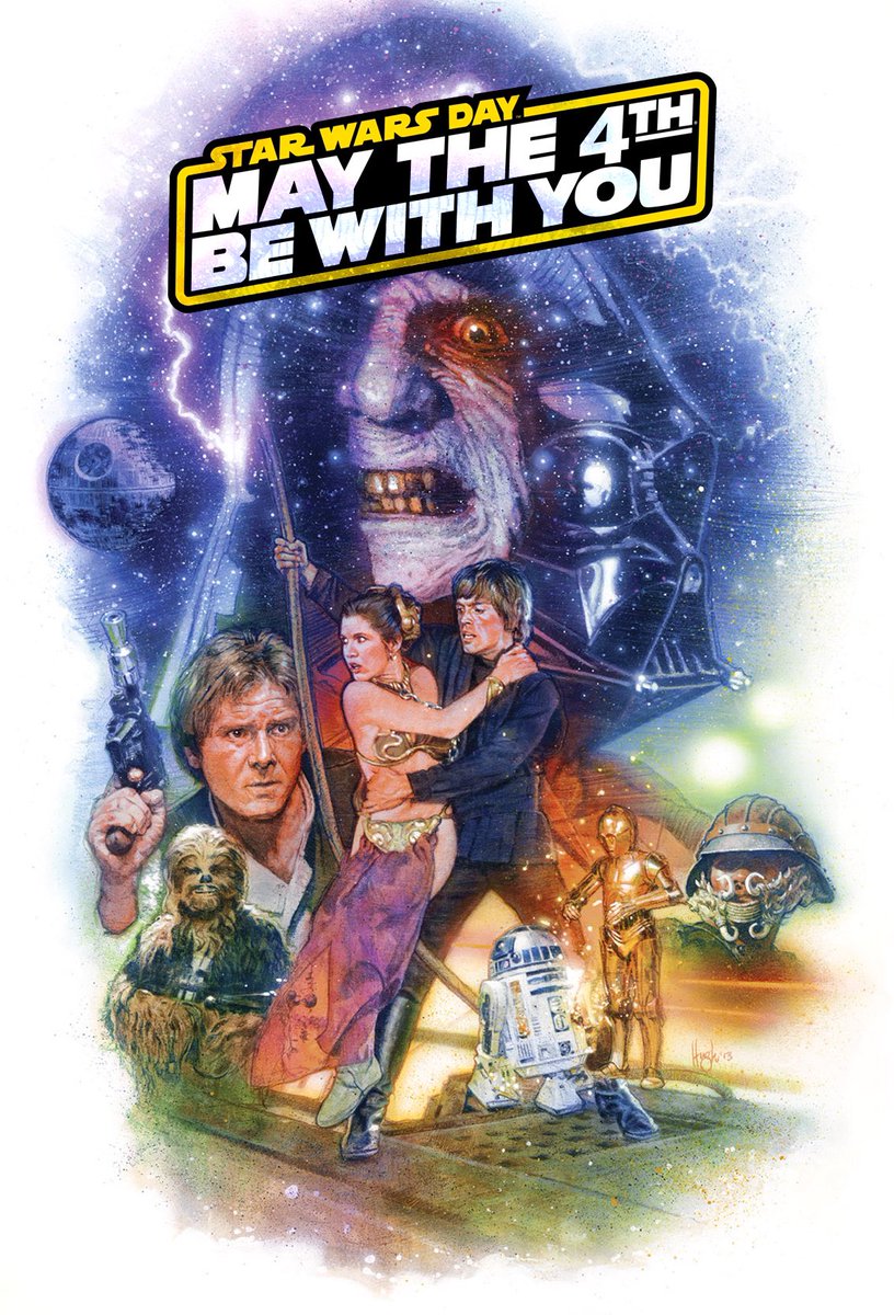 Happy Star Wars Day! #MayThe4thBeWithYou #MayThe4th