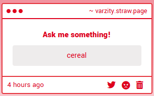 Itz_VarZity's tweet image. Yummy :3