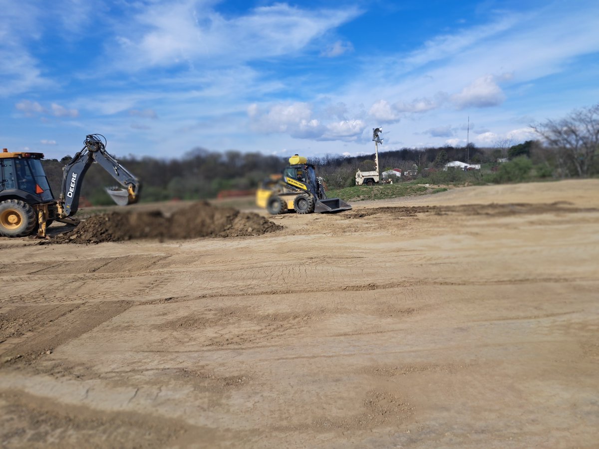 Adult students in LCTI's Heavy Equipment programs practice on two dozen machines in "the pit," our on-campus construction site. Lay the foundation for a new or improved career this summer with our next course starting June 16. There's #opportunityahead!  lcti.org/adult-educatio…