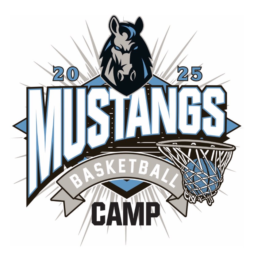 🏀 MUSTANG BASKETBALL CAMP
📅 MAY 27-29
⌚️12:00-2:30PM
🏫 Grades 2nd-6th (25-26 school year)
💰 $50 per camper

Please pre register through May 25th with the
link provided: 

forms.gle/NoyRxMAwXNtYAQ…

You may also pre pay with PayPal, Mustang Hoops Booster Club, INC