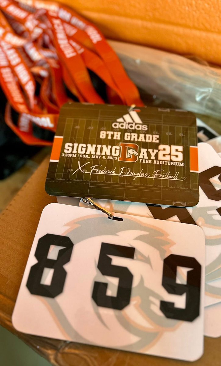 Nathan Mcpeek (@coachnatemcpeek) on Twitter photo Thank you to all the players, families, boosters, and coaches for making today's 8th grade signing day a huge success. These young men signed a commitment letter for our program. When a few kids are bigger than me it's a good thing LOL!
Class of 2029 Loading! <a href="/FDouglassFB/">Douglass Football</a> Thank you to all the players, families, boosters, and coaches for making today's 8th grade signing day a huge success. These young men signed a commitment letter for our program. When a few kids are bigger than me it's a good thing LOL!
Class of 2029 Loading! <a href="/FDouglassFB/">Douglass Football</a>