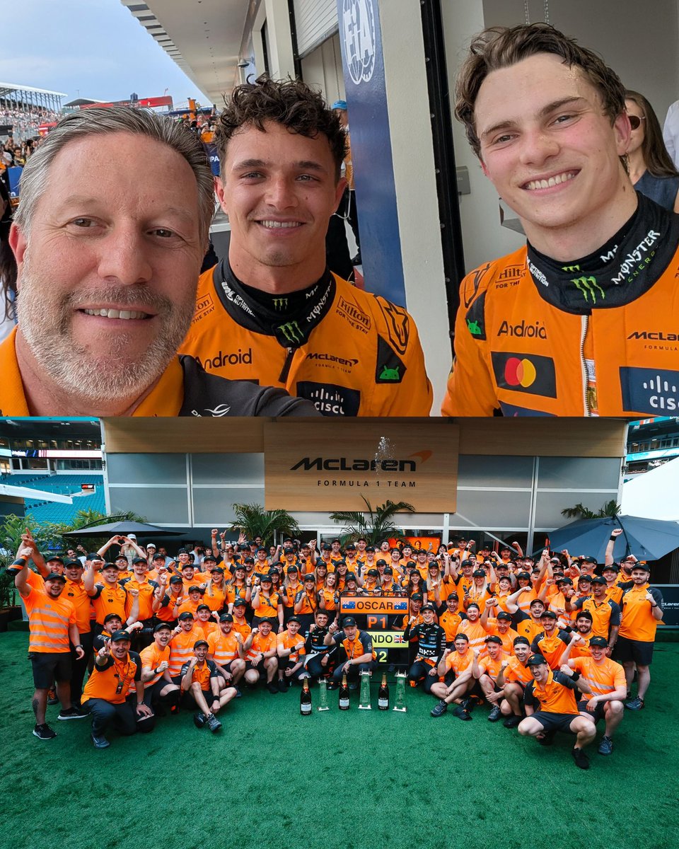 Zak Brown tweet media