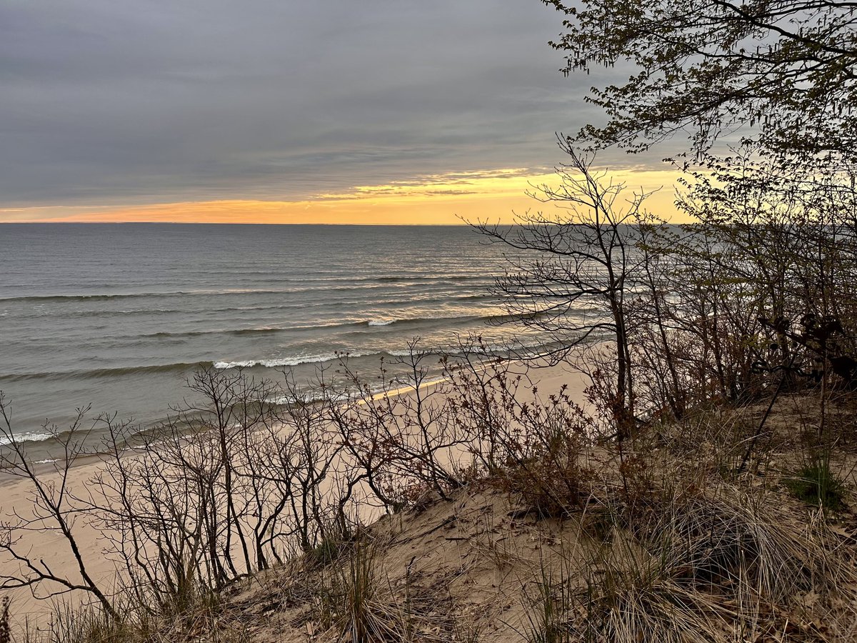 End of Day.  Some rain is coming…
