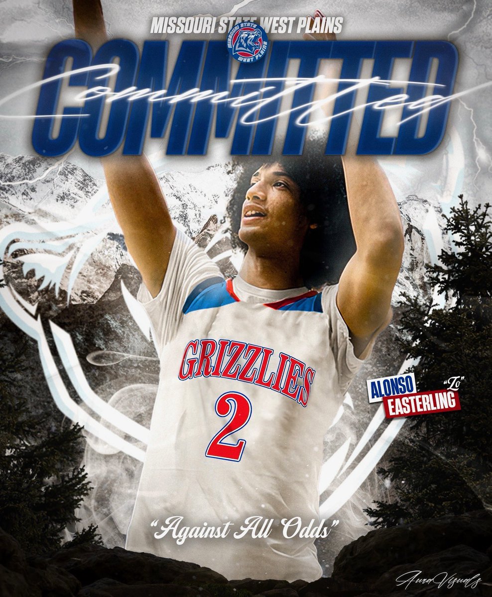 Alonso Easterling jugará en Missouri State West Plains de la NJCAA.

#NJCAA