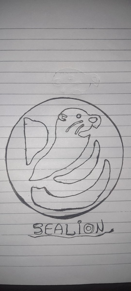 inyaSamuel1's tweet photo. @sealionsui JUST DREW THE SEALION PICTURE NOW

I LITERALLY USED PEN TO DRAW

AM NOT THAT GOOD IN DRAWING BUT I TRIED MY BEST.

#ArtSeal #SUI #NFTs https://t.co/Fp1W53uNjD