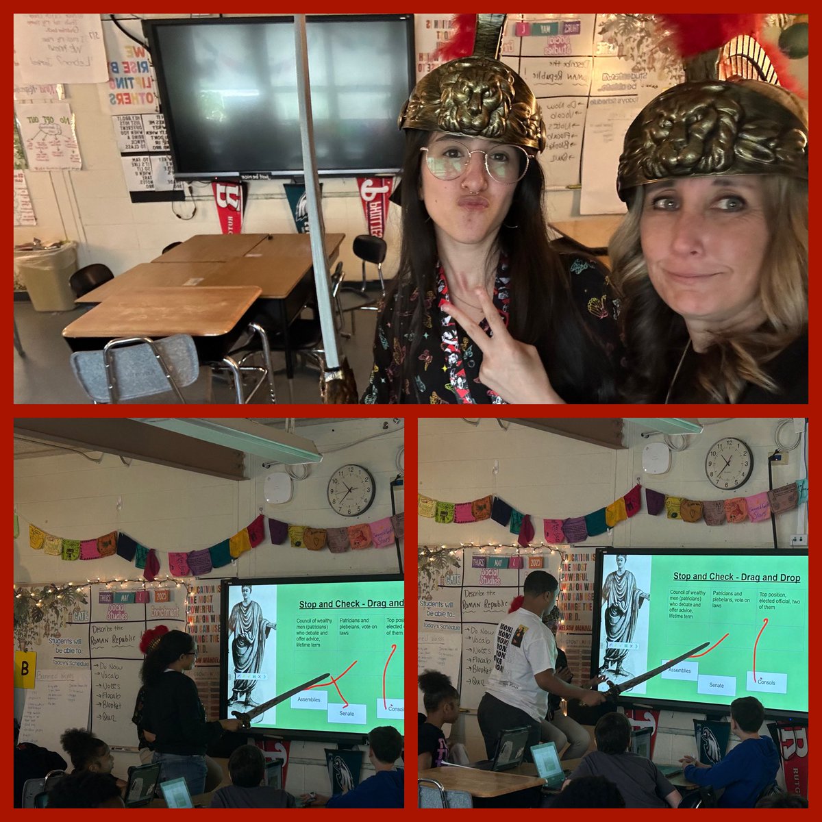 Think about your most memorable teachers! They made learning fun! That is definitely happening in Mrs. Smith and Mrs. Bruno’s class as they are exploding with passion about their subject area!