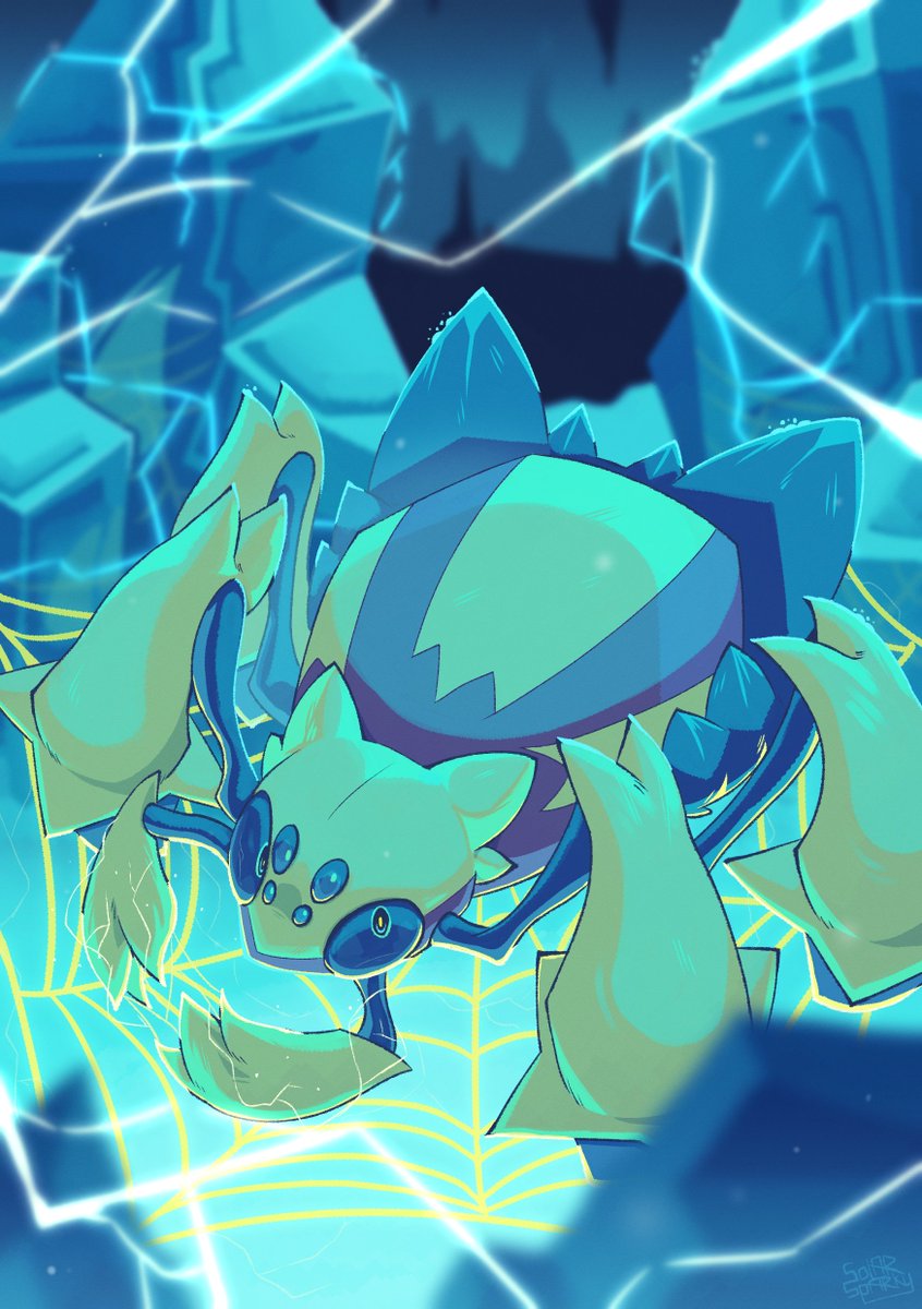 Good excuse to draw Galvantula