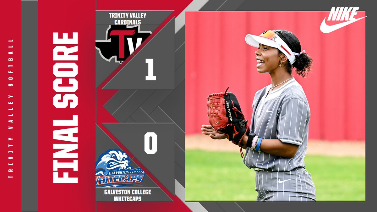 FINAL SCORE: Cardinals take down Galveston 1-0!

DAY 1 ✅
DAY 2 ✅
CHAMPIONSHIP GAME LOADING…

Next up: Region XIV championship game at 5 p.m. Monday to face the Paris-Navarro winner.

#CardinalNation | #BirdGang