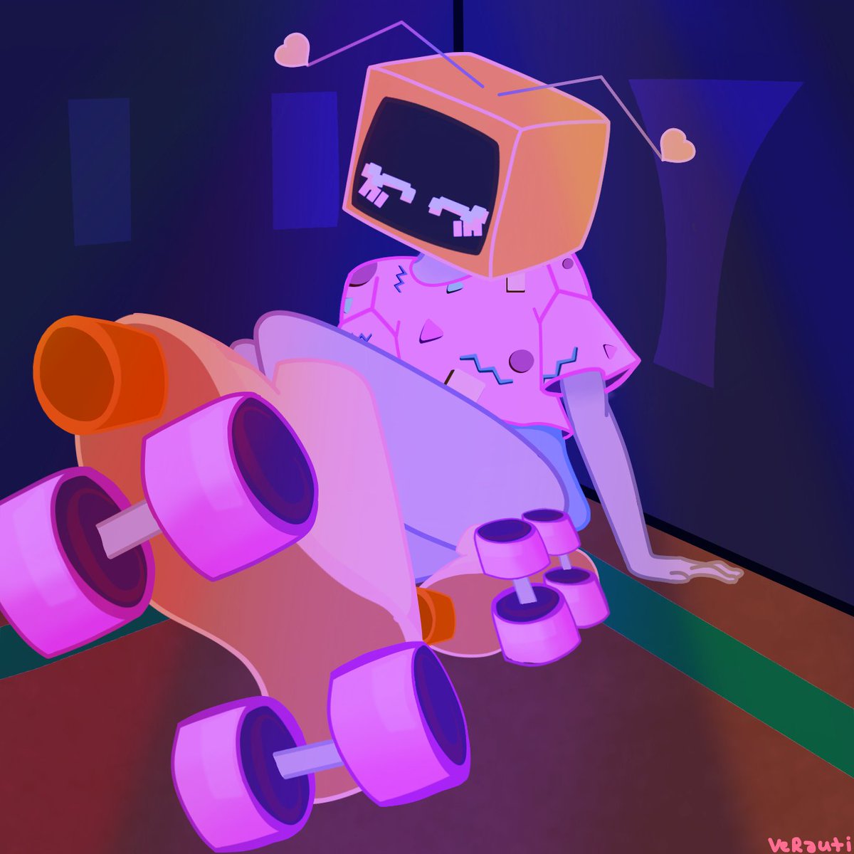 Verauti 📺 Tv head Vtuber 🧡 tweet media