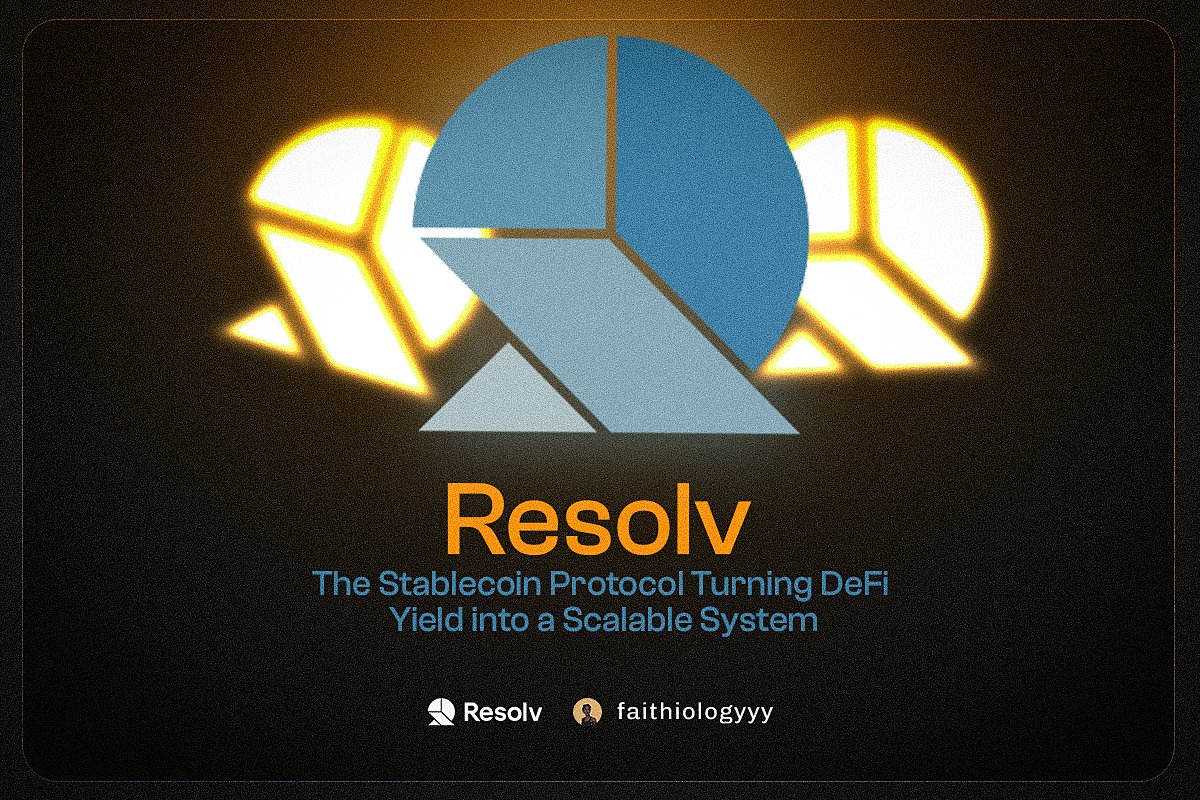 Faithiology (@faithiologyyy) on Twitter photo Over $150B in stablecoins sit idle or trapped in inefficient DeFi strategies.
Yields are volatile, risks are high, and true scalability remains out of reach.
<a href="/ResolvLabs/">Resolv Labs</a> fixes this by transforming yield into a stablecoin system built to scale.
Let me show you what I mean🔻 Over $150B in stablecoins sit idle or trapped in inefficient DeFi strategies.
Yields are volatile, risks are high, and true scalability remains out of reach.
<a href="/ResolvLabs/">Resolv Labs</a> fixes this by transforming yield into a stablecoin system built to scale.
Let me show you what I mean🔻