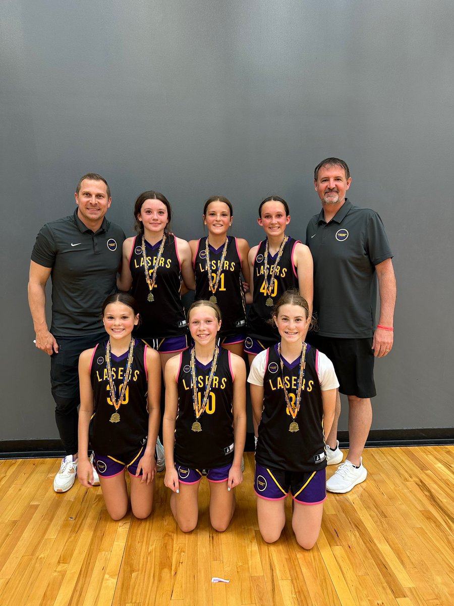 7th Grade Gold went 4-0 to win Spring Tune-Up tournament, playing in 8th grade division!