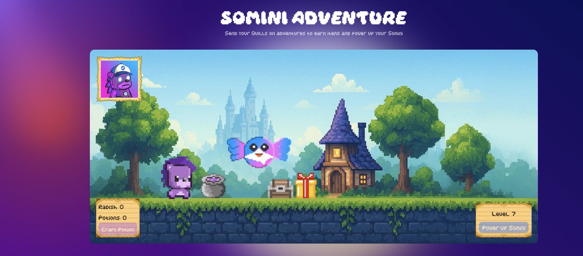 Guess who is on level 7?

Stay with Somnia, stay with Quills ❤️