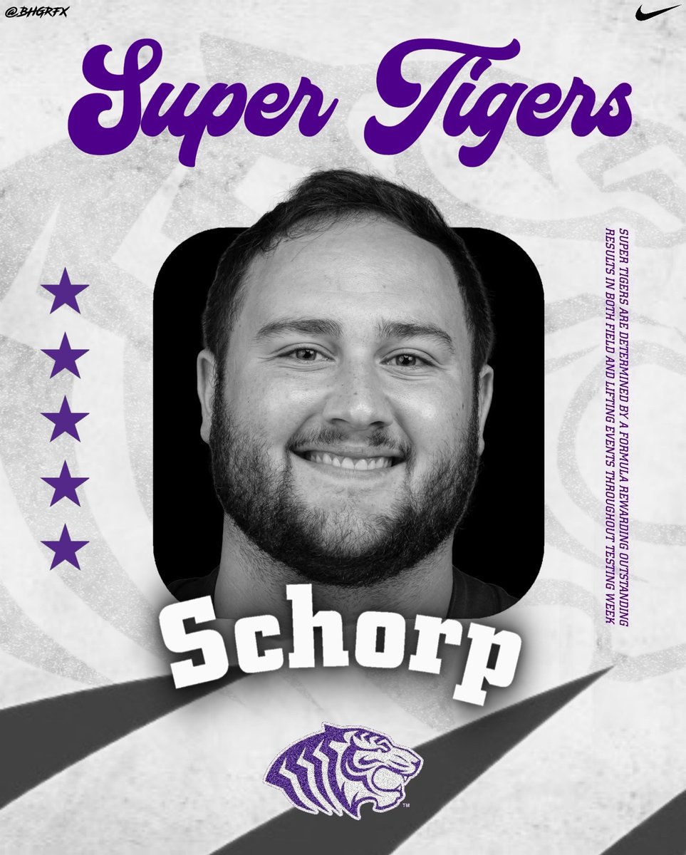 <a href="/TredwellLyric/">Lyric Tredwell</a> <a href="/LandonJones2023/">Landon Jones †</a> <a href="/BrockHolton/">Brock Holton ♰</a> <a href="/2DylanHorton/">Dylan Horton</a> 𝘾𝙝𝙖𝙢𝙥𝙞𝙤𝙣𝙨 𝙤𝙛 𝙩𝙝𝙚 𝙊𝙛𝙛𝙨𝙚𝙖𝙨𝙤𝙣 (3/4)

“Super Tigers are determined by a formula rewarding outstanding results in both field and lifting events throughout testing week.” 

#FinishEmpty l #D2FB l #TCC