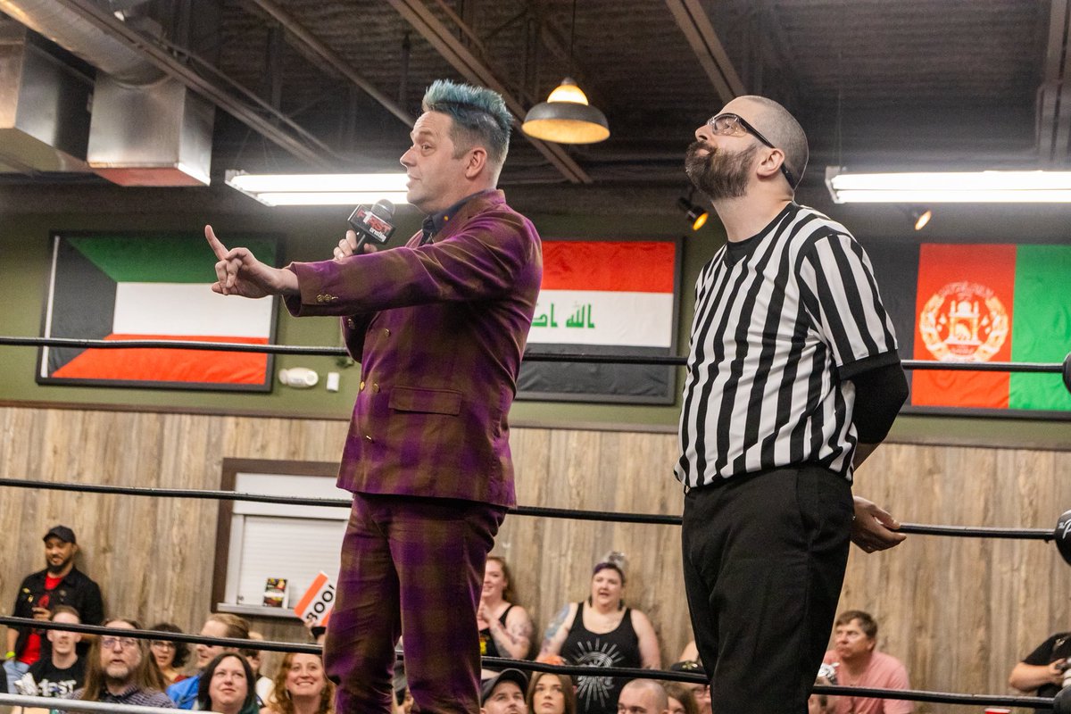 A well deserved “Welcome Back.” Chant at <a href="/f1rstwrestling/">F1RST Wrestling</a> for <a href="/_rob_page/">Rob Page</a>