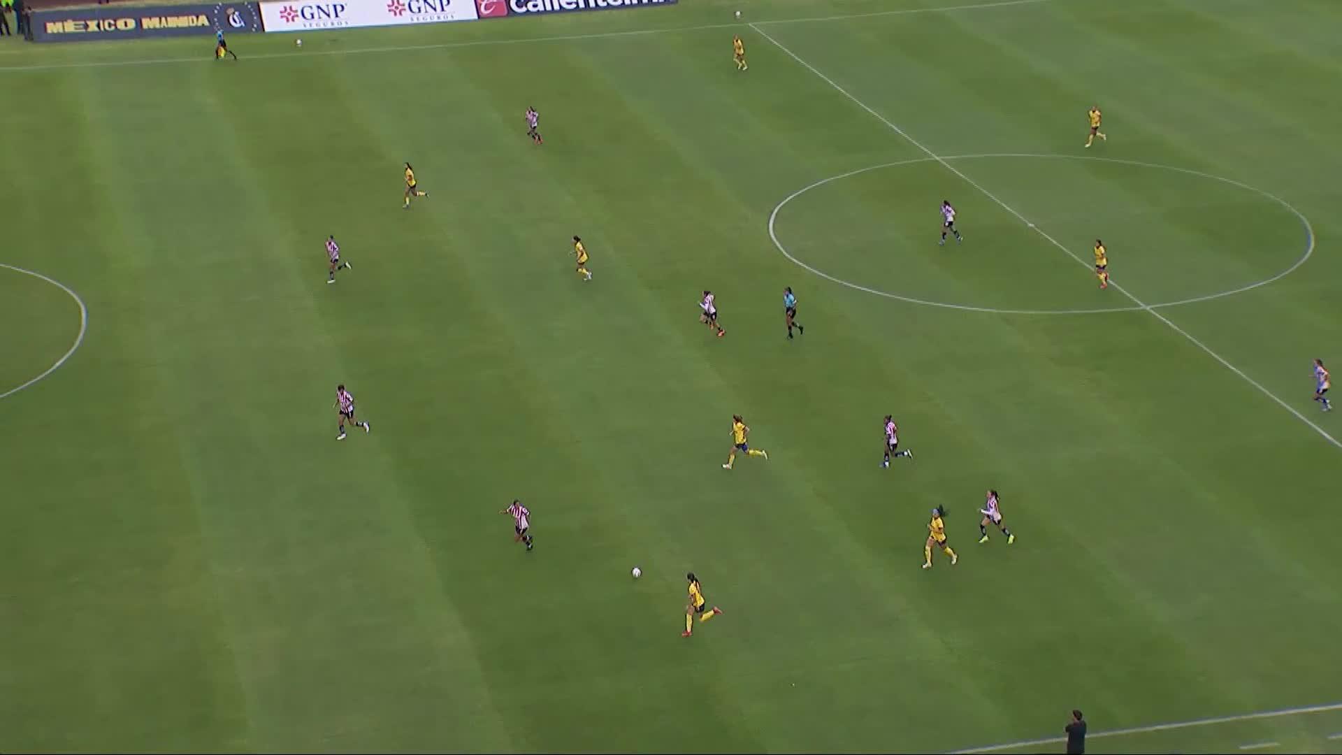 47’ GOOOOOL 🔥😮‍💨 Llegó el segundo para el AB con definición de Montse Saldívar. 💎📌