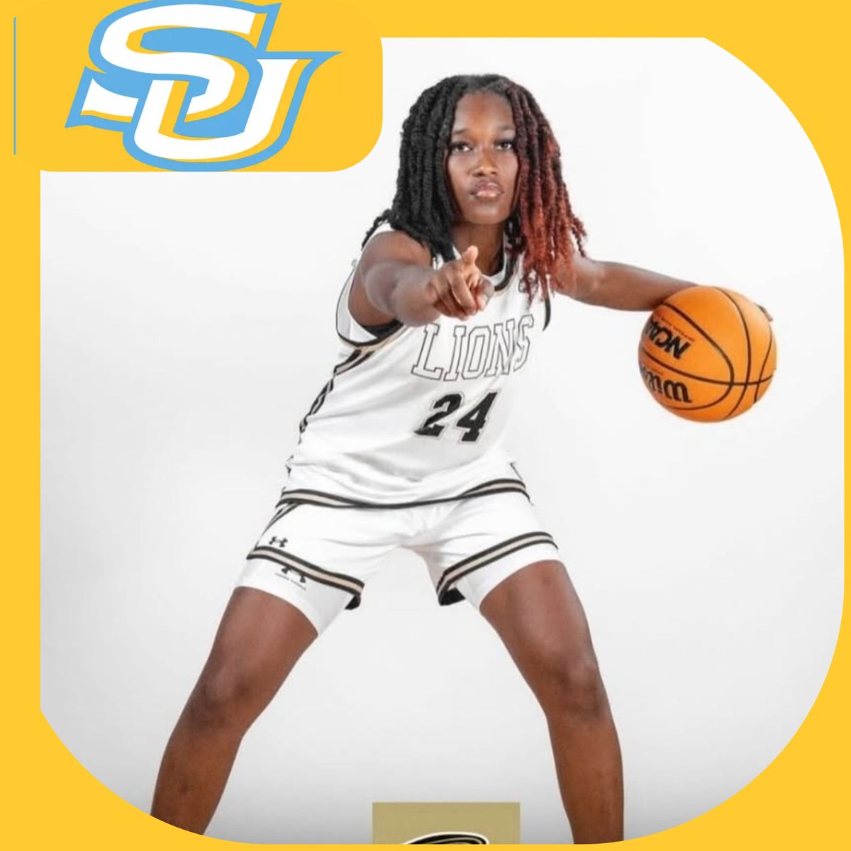 Mykayla "Kayos" Cunningham 5'10" guard from Lindenwood University (MO) has committed to Southern University WBB 
☆ Hometown: Salina, KS
☆ High School: Spire Academy