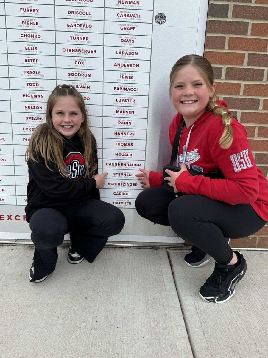 Kiltem6's tweet image. Thank you to @OhioStateBASE for allowing us to”old guys” back at the ballpark today. Always nice getting back home to share stories and pass memories on to the next generation!  Go Bucks!