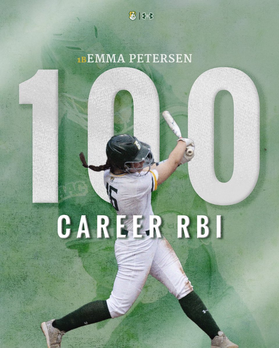 After a monster weekend at the dish, Petey mashed her way to her 💯th career RBI! 

Congratulations on another milestone! 👏

#MarchOn x #MAACSoftball x #NCAASoftball