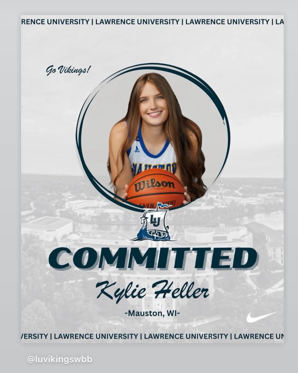 WI Truth Basketball (@witruthbb) on Twitter photo Congratulations <a href="/KylieHeller4/">Kylie Heller</a> on your commitment to <a href="/LUVikingsWBB/">Lawrence Womenβs Basketball</a>
You earned this opportunity. We are proud of you!! π©΅π Congratulations <a href="/KylieHeller4/">Kylie Heller</a> on your commitment to <a href="/LUVikingsWBB/">Lawrence Womenβs Basketball</a>
You earned this opportunity. We are proud of you!! π©΅π