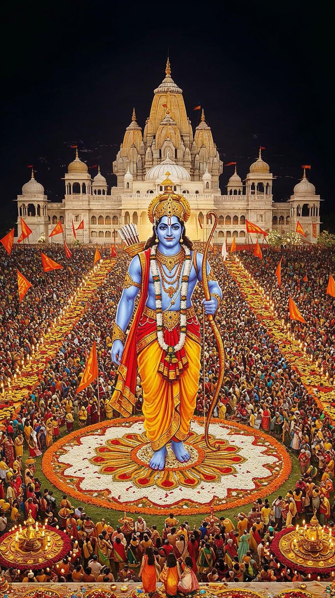 छोटा सा लक्ष्य एक हजार जय श्री राम जयकारे समय 1 घण्टा