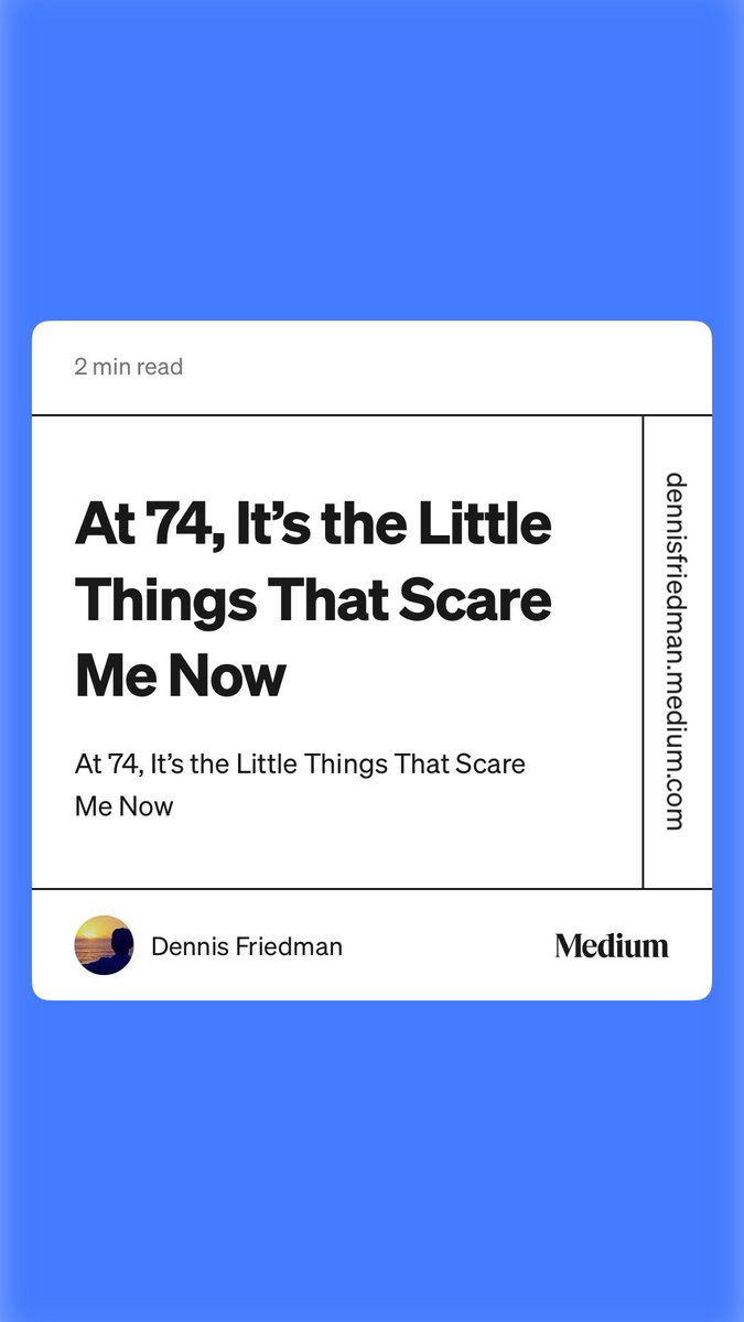 Dennis Friedman tweet media