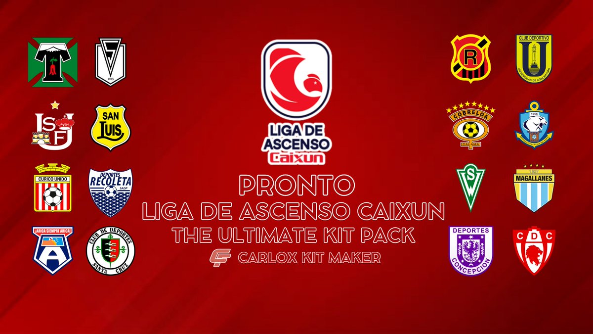 Carloxkitmaker's tweet image. PRONTO 👀
🔴LIGA DE ASCENSO CAIXUN🔴
🔴THE ULTIMATE KIT PACK🔴
✅TEMPORADA 2025✅
¡Estén atentos!
#CarloxKitMaker #PES2021 #LDA2025 #KitPack #LigaDeAscenso #PESKits #EdiciónPES #KitsPES2021 #PESCommunity #KitMaking  #PESLatam #PESPS4 #PESPS5