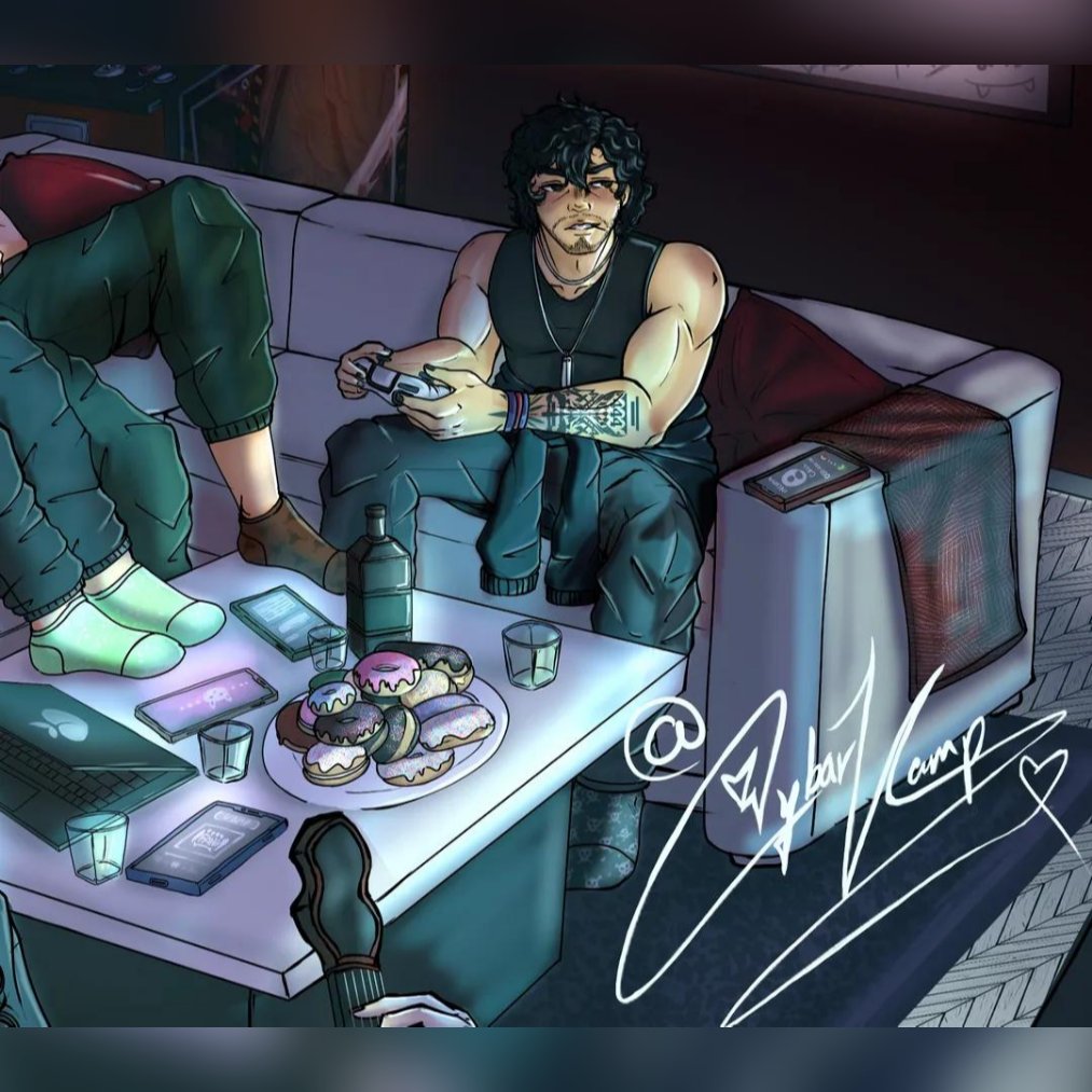 _cyber_vamp's tweet photo. #LoversGlitch This is my favorite drawing i have done this year.
Here are the characters: Eddie, Zara, Rohan, Otta, and Damian. Who will choose
#art #digital #visualnovel #game #poster #illustration #digitalart #artist #visualnovelgame #visualnoveldevelopment https://t.co/hCR86Ef79F