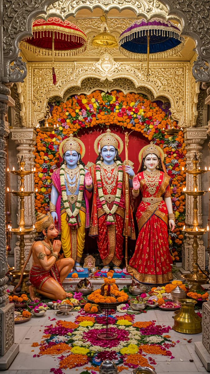 सुबह सुबह राजा रामचन्द्र का दर्शन कीजिये