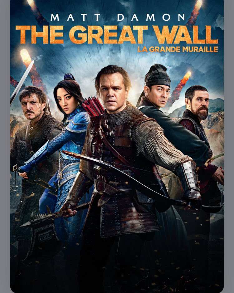 MAGAForeverFests🇺🇸 (@magaforeverfest) on Twitter photo <a href="/TrumpWarRoom/">Trump War Room</a> Foreign movies are PROPAGANDA??
Like The Great Wall movie made in China starring Matt Damon and Pedro Pascal ??? <a href="/TrumpWarRoom/">Trump War Room</a> Foreign movies are PROPAGANDA??
Like The Great Wall movie made in China starring Matt Damon and Pedro Pascal ???