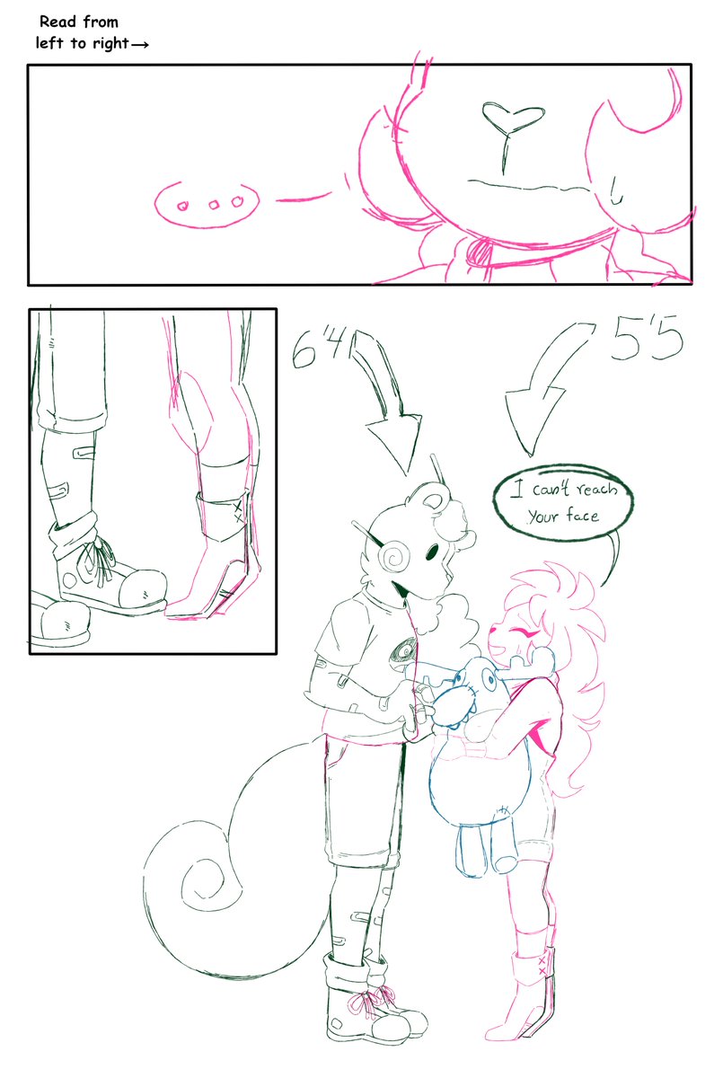 KirishimaHubby's tweet image. (WIP) I didn&apos;t give up with the comics