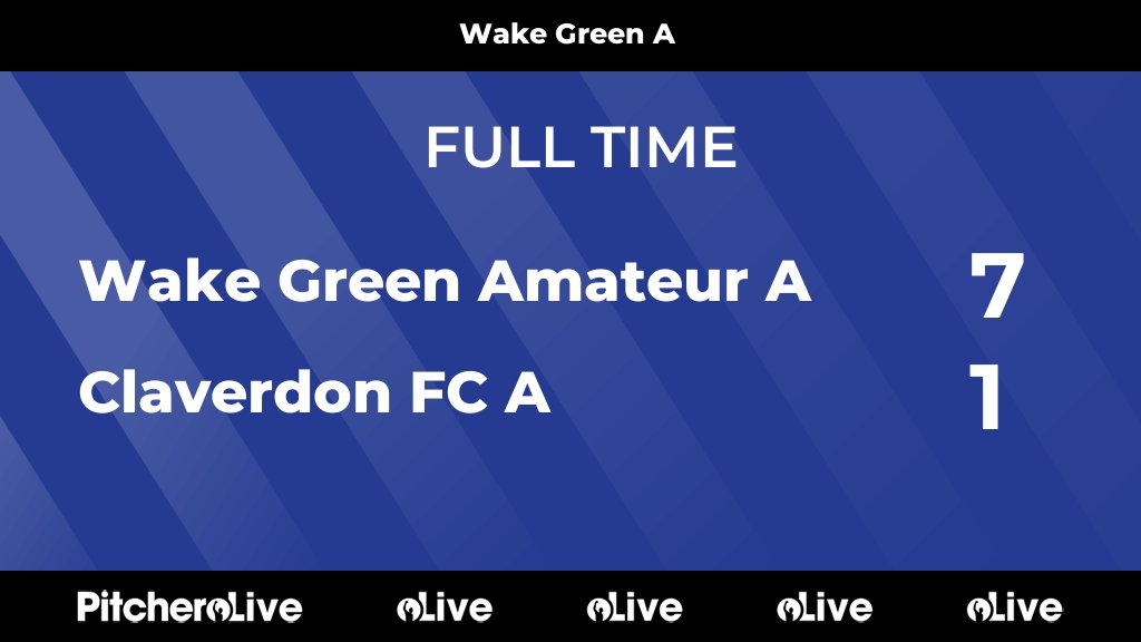 FULL TIME: Wake Green Amateur A 7 - 1 Claverdon FC A
The A's close out their season with a big home win!
Up the Wakes!
#wakegreenafc #brskbroadband #theholloway
wakegreenafc.net/teams/221353/m…