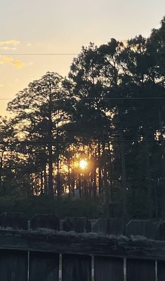 Sun going down in Florida !