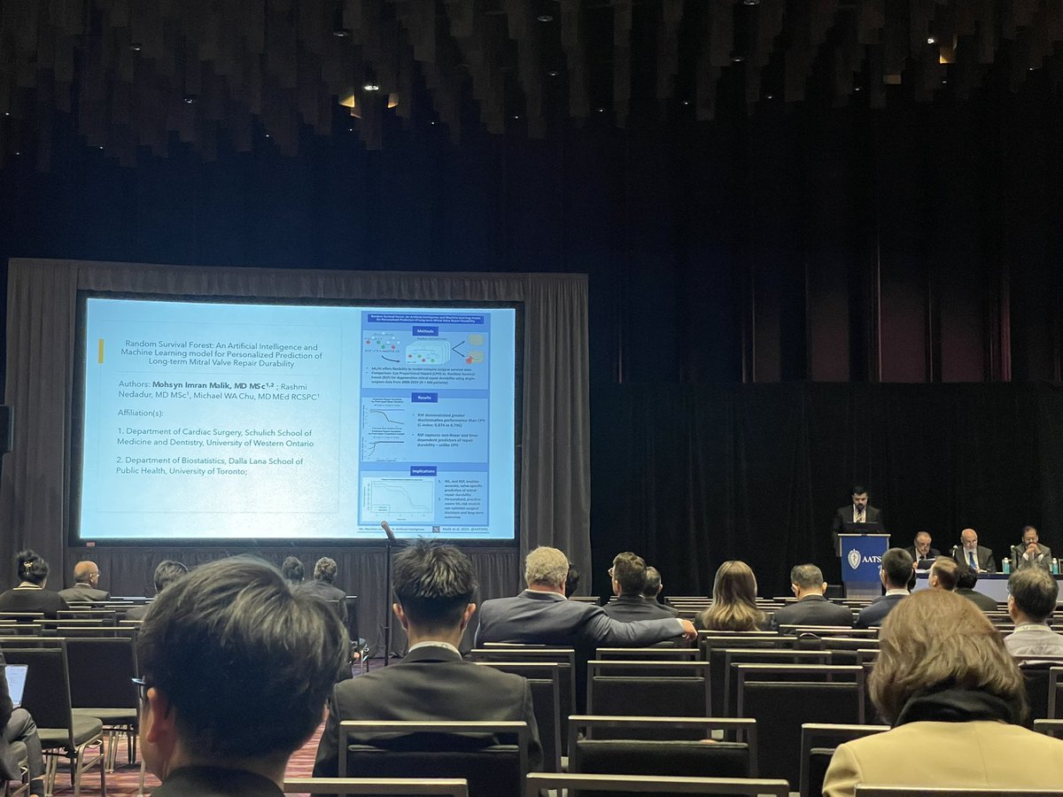 MichaelMwachu's tweet image. Congrats to our amazing residents and fellows representing @SchulichMedDent @LHSCCanada on the international stage with 3 podium presentations @AATSHQ ! #ChaoyiQin #MoMalik #DiegoPena #AATS2025