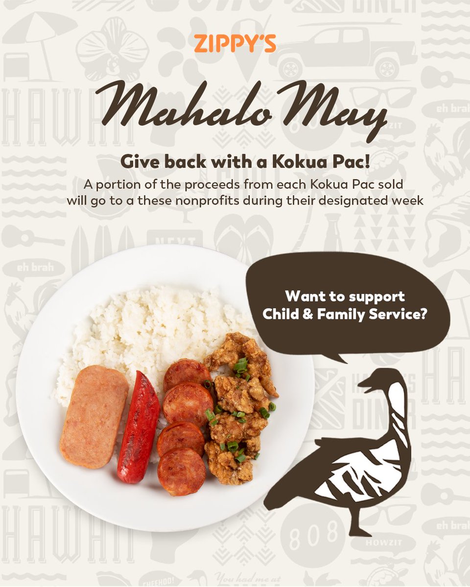 Building a strong ʻohana, that's what @cfshawaii does 💪🏽 The Hawaiʻi-born, impact-driven, community-based organization has a mission of strengthening families and fostering the healthy development of children. 

Support CFS this week with a Kokua Pac!