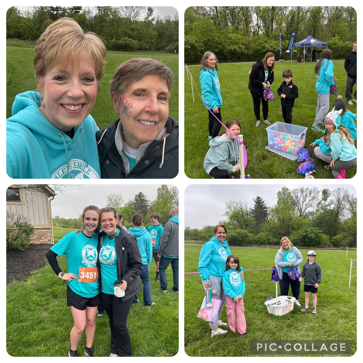 It was great to see so many Slate Hill staff members and stars support Finley’s Smile 5K and Smile Mile! 🦋 #itsworthit #theSlate⭐️🤩