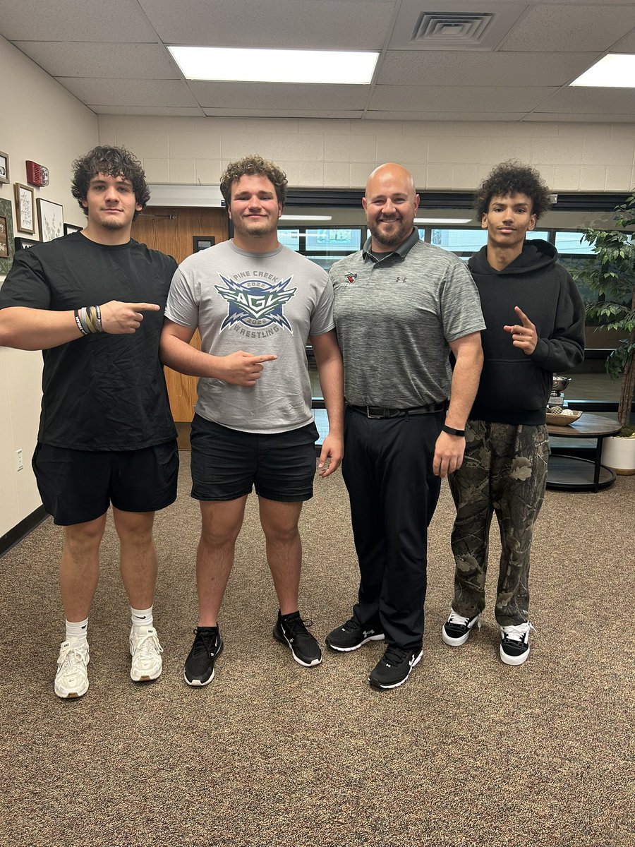 Jake Van Groll (@coachjvg) on Twitter photo Great seeing these future <a href="/MountaineerFB/">Western Colorado Football</a> players last week!! Looking forward to seeing a few more this week!! Great seeing these future <a href="/MountaineerFB/">Western Colorado Football</a> players last week!! Looking forward to seeing a few more this week!!