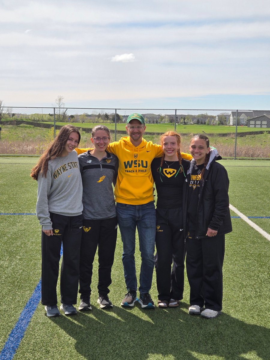 Wayne St. U. T&F CC tweet media