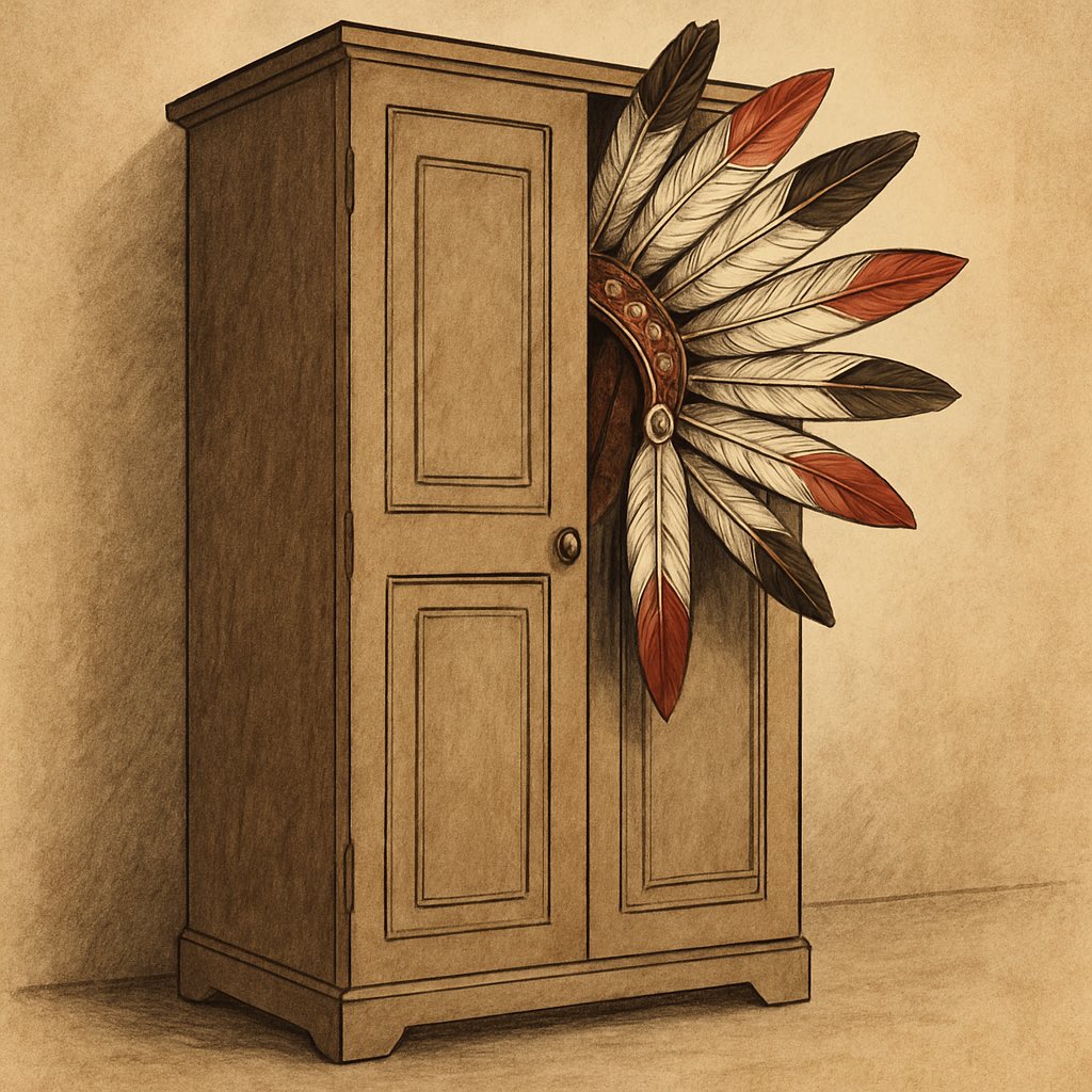 Why Not Warriors (@whynotwarriors) on Twitter photo When the <a href="/Commanders/">Washington Commanders</a> shelved the old logo, they chose to put Native American representation in the closet. When the <a href="/Commanders/">Washington Commanders</a> shelved the old logo, they chose to put Native American representation in the closet.