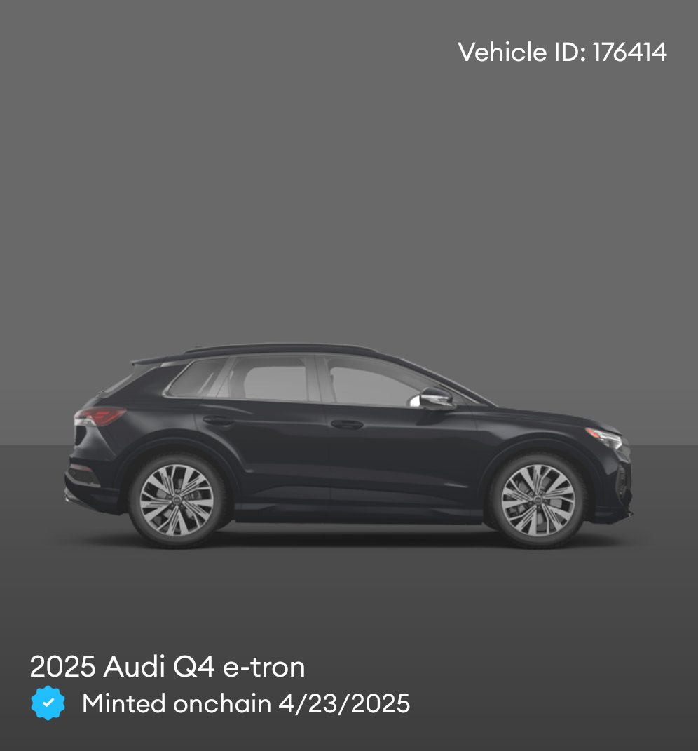 Scott1Whyte's tweet photo. I just minted my car onchain with @DIMO_Network https://t.co/qQatwdSIcR