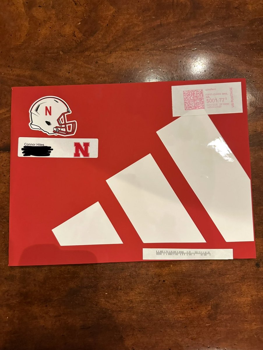 Connor Hites (@hites_connor) on Twitter photo Thank you <a href="/HuskerFootball/">Nebraska Football</a> for the mail and the camp invite! I appreciate the opportunity to come out and compete.
<a href="/CoachMattRhule/">Matt Rhule</a> <a href="/DeepDishFB/">DEEP DISH FOOTBALL</a> <a href="/IgnatiusFB/">Saint Ignatius Football</a> <a href="/CoachMmiller15/">Matt Miller</a> Thank you <a href="/HuskerFootball/">Nebraska Football</a> for the mail and the camp invite! I appreciate the opportunity to come out and compete.
<a href="/CoachMattRhule/">Matt Rhule</a> <a href="/DeepDishFB/">DEEP DISH FOOTBALL</a> <a href="/IgnatiusFB/">Saint Ignatius Football</a> <a href="/CoachMmiller15/">Matt Miller</a>