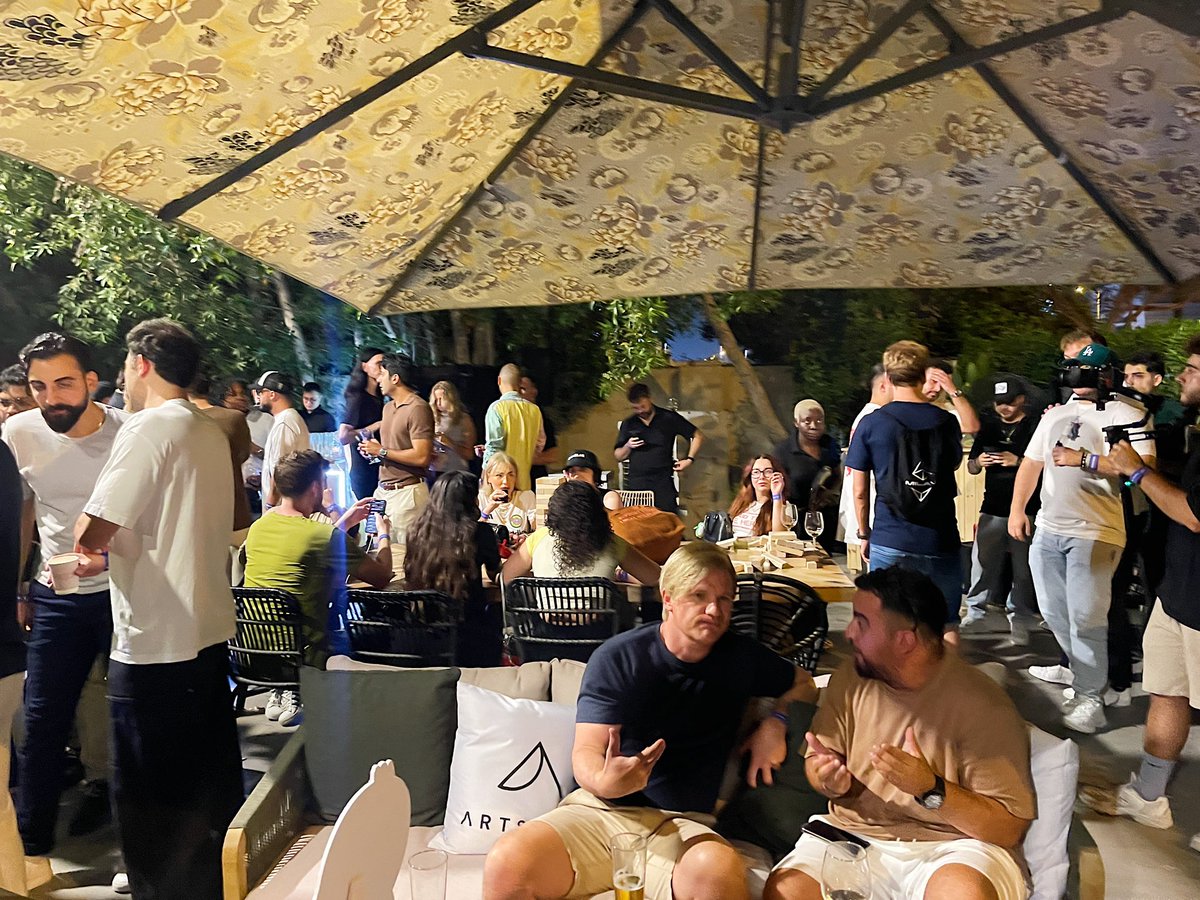 Fenbushi Capital (@fenbushi) on Twitter photo That’s a wrap on #token2049dubai Huge thanks to everyone who joined our collab event with <a href="/pudgypenguins/">Pudgy Penguins</a> and our exclusive shisha networking night with portfolio companies, partners, and friends in the space. Can’t wait to reconnect with you all again soon 🫶🏼 That’s a wrap on #token2049dubai Huge thanks to everyone who joined our collab event with <a href="/pudgypenguins/">Pudgy Penguins</a> and our exclusive shisha networking night with portfolio companies, partners, and friends in the space. Can’t wait to reconnect with you all again soon 🫶🏼