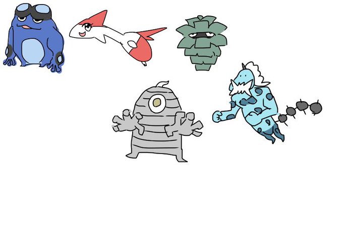 うろ覚えで描いた子たち 