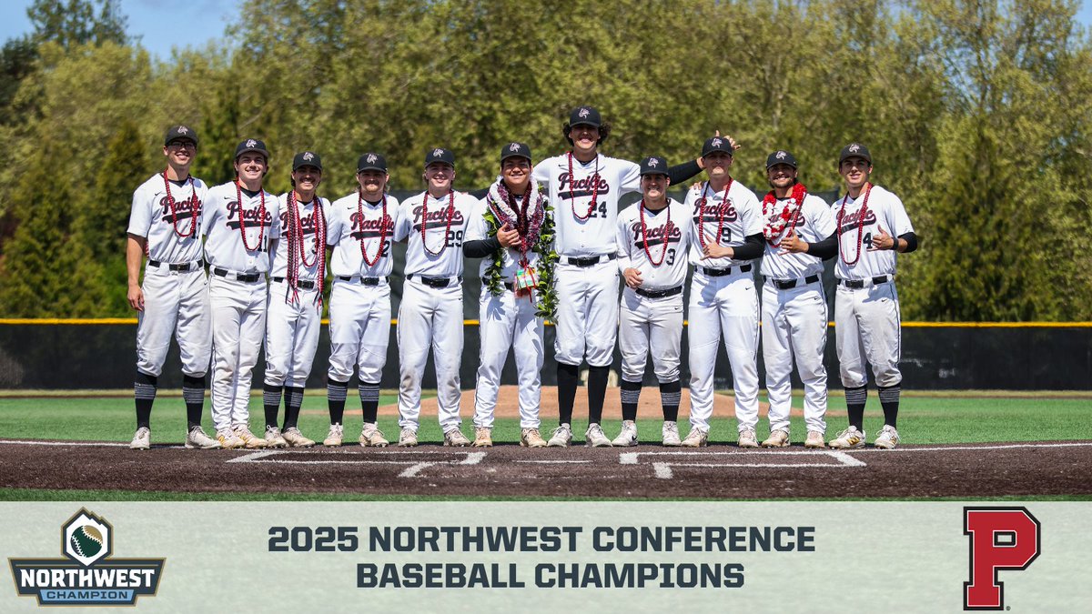 Congratulations to the Pacific Boxers on winning the 2025 NWC Baseball Regular-Season Title and securing hosting rights for this year’s tournament!