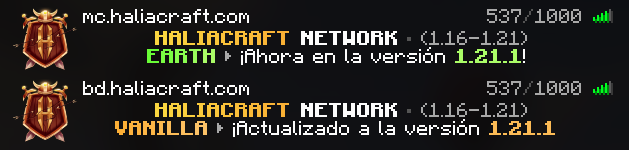 · HaliaCraft Network · tweet media