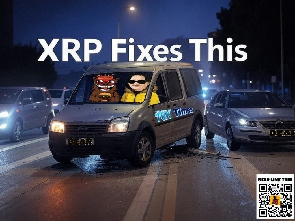 Day 24 and <a href="/JoelKatz/">David 'JoelKatz' Schwartz</a> can Fix This

<a href="/BearXRPL/">BEAR</a> paid tribute with the Burger $BEAR 🍔 

If you PFP, 10x Times