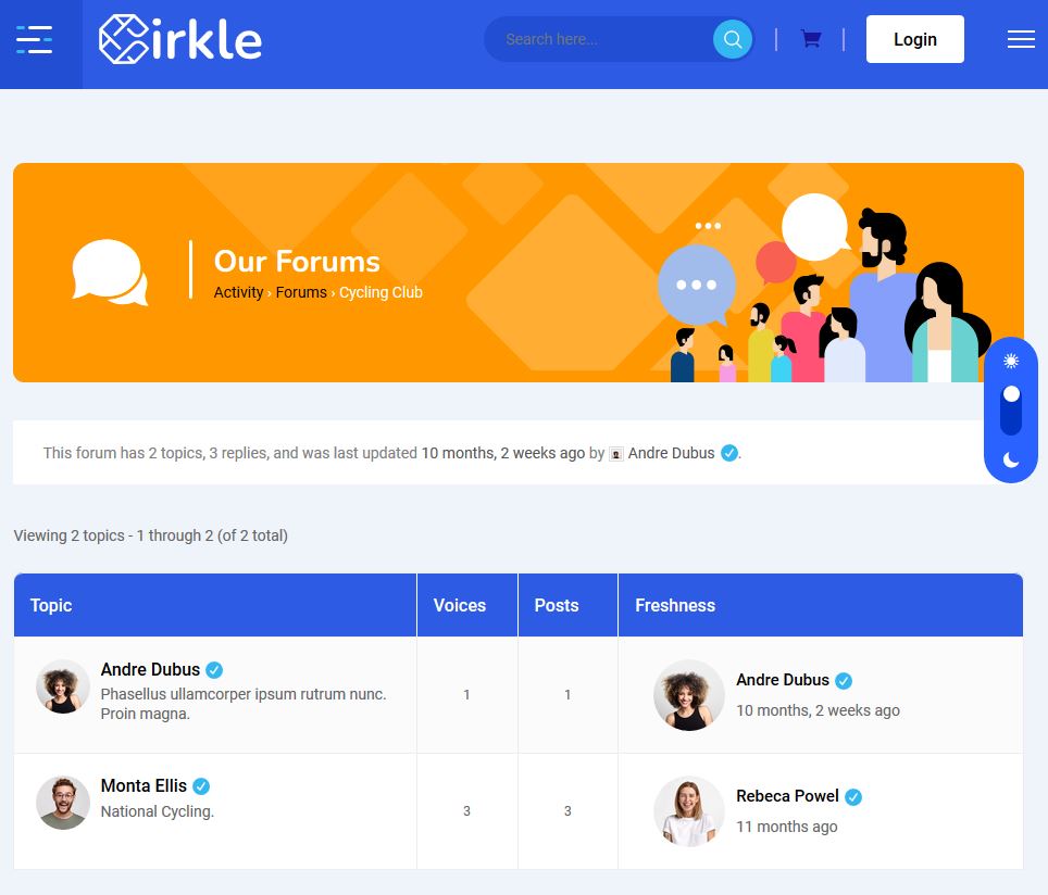 wpblackbelt's tweet image. 6 Attractive #Bbpress Forum Themes - is.gd/GILxkD - #Theme