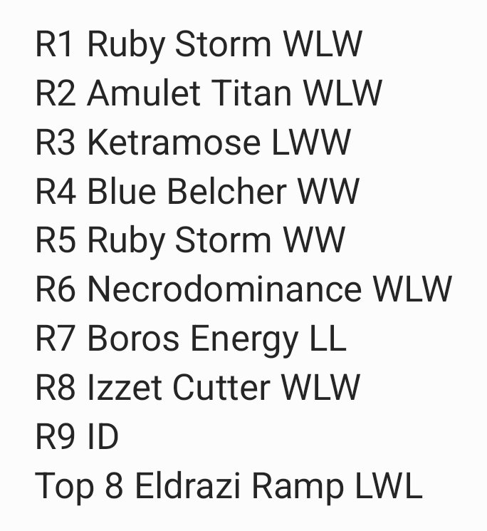 Izzet Wizards? No, it's Jeskai now.
Top 8 at the #SCGMINN Modern 5k!
The white splash was *chef's kiss*