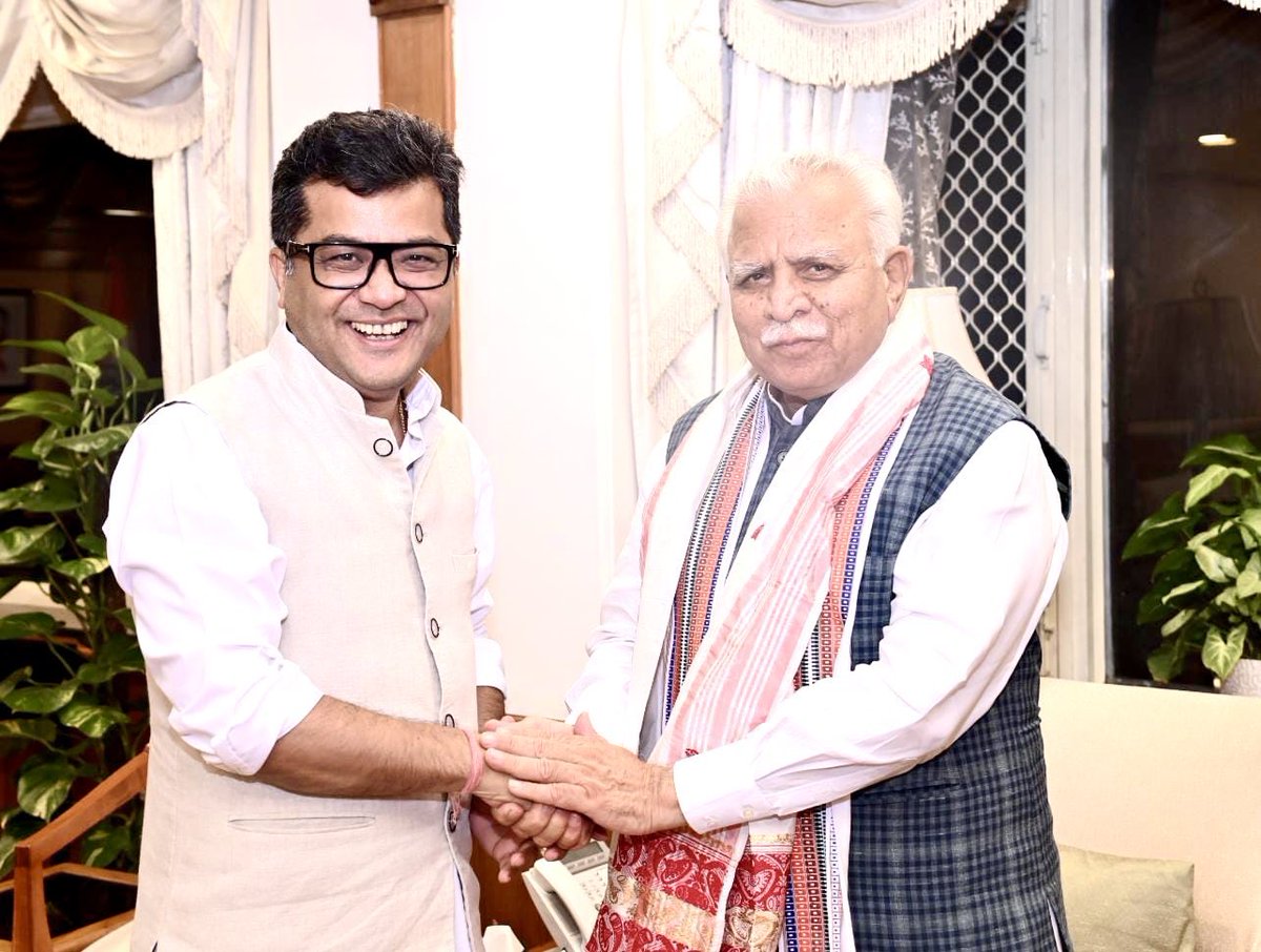 Pabitra Margherita (@pmargheritabjp) on Twitter photo Warm birthday wishes to Shri <a href="/mlkhattar/">Manohar Lal</a> Ji, Hon’ble Union Minister of Housing & Urban Affairs and Minister of Power, Government of India. May Maa Kamakhya bless you with good health, wisdom, and strength to serve the nation with renewed zeal. Wishing you a long, prosperous, and Warm birthday wishes to Shri <a href="/mlkhattar/">Manohar Lal</a> Ji, Hon’ble Union Minister of Housing & Urban Affairs and Minister of Power, Government of India. May Maa Kamakhya bless you with good health, wisdom, and strength to serve the nation with renewed zeal. Wishing you a long, prosperous, and