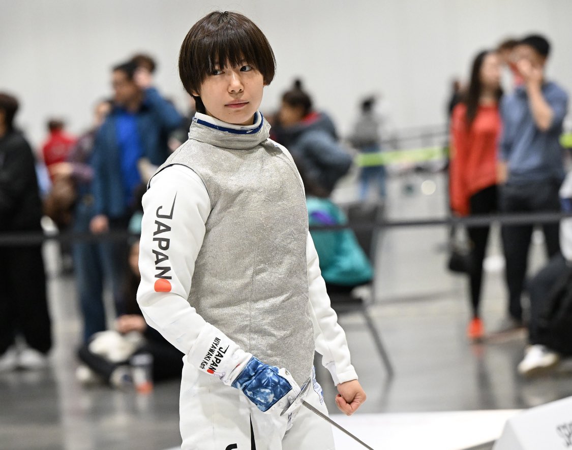 KarinMiyawaki's tweet image. 【試合結果】
'24-'25カナダワールドカップ🇨🇦個人27位
もっとたくさん試合できるように🔥
next🔜5/16.18中国グランプリ🇨🇳

▽所属
#三菱電機
▽個人スポンサー
#PBT
Ⓒ(公社)日本フェンシング協会