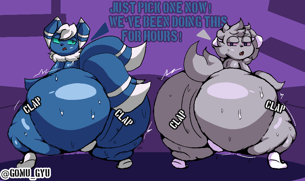 gomu_gyu's tweet image. I refuse to choose one, there has to be a way.